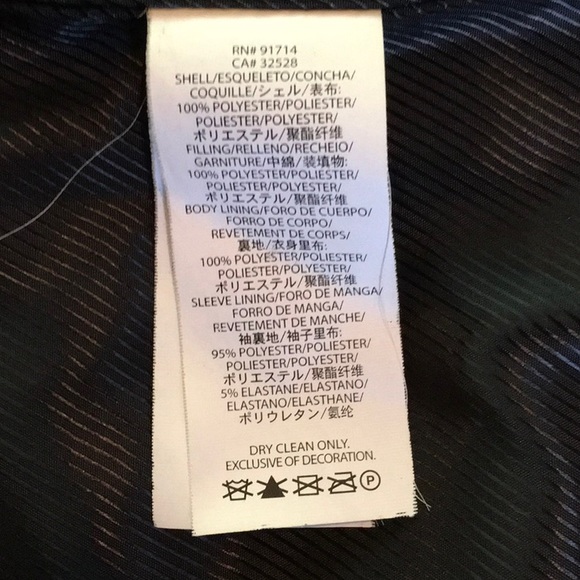 A/X Armani Exchange Silver/Gray Puffer Jacket. - Picture 12 of 16